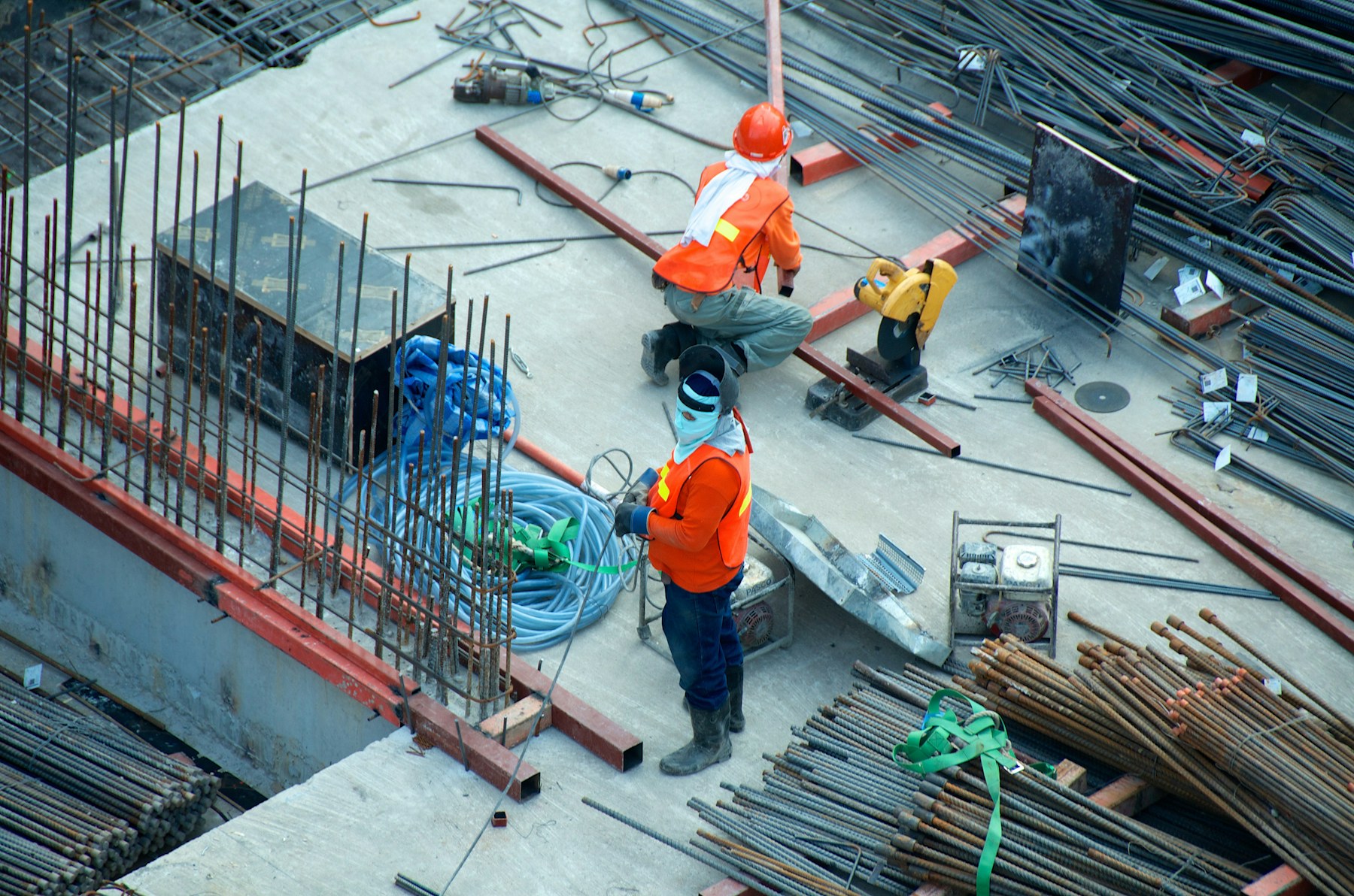 Representative general contractor work setting